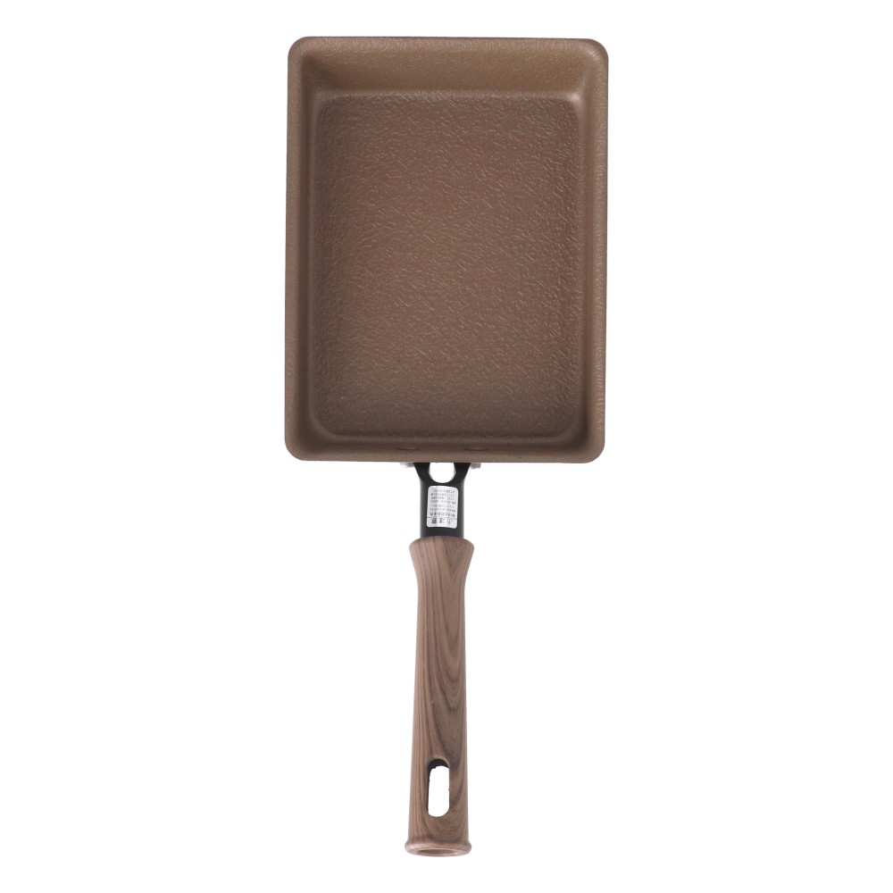 LIFELEX　３０００ｔプレスで圧縮したＩＨフライパン玉子焼き　ＩＨＭＰー１３１８　メタリックブラック 玉子焼き