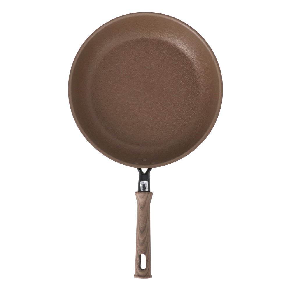 LIFELEX　３０００ｔプレスで圧縮したＩＨフライパン２８ｃｍ　ＩＨＭＰー２８　メタリックブラック 28cm