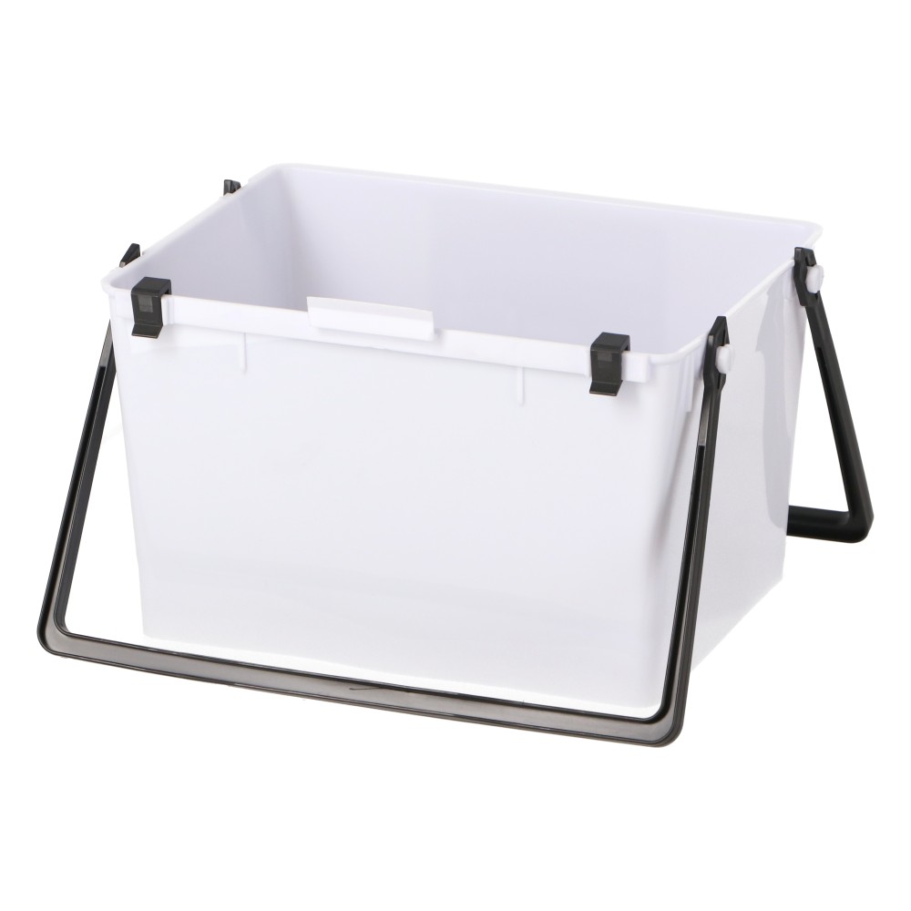 PROACT　Ｓ型バケット　ネット付き　ホワイト・ブラック Ｓ型バケット　ネット付き