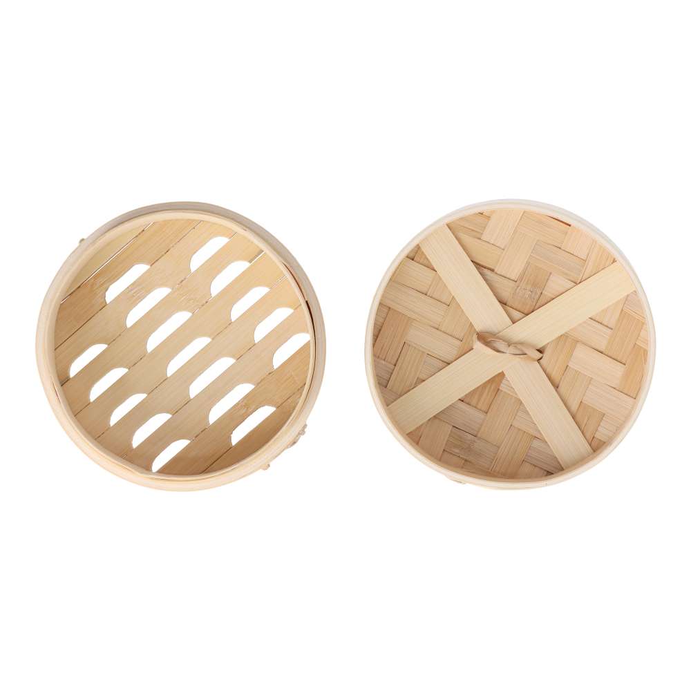 LIFELEX　竹製せいろ１５ｃｍ　ＹＳ－１５８５　ナチュラル 15cm