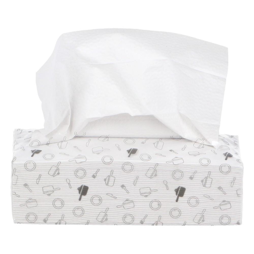 LIFELEX　ペーパータオル再生紙　２００枚×６個パック　ＧＰ２００１７０－６Ｐ　ホワイト