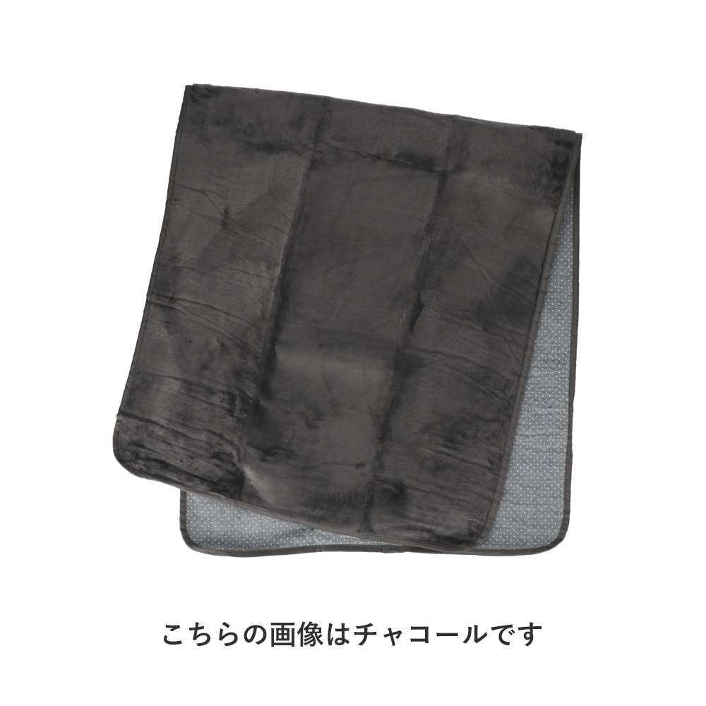 LIFELEX　洗えるウレタン入りラグ　８０×１８５　ベージュ ベージュ 80×185