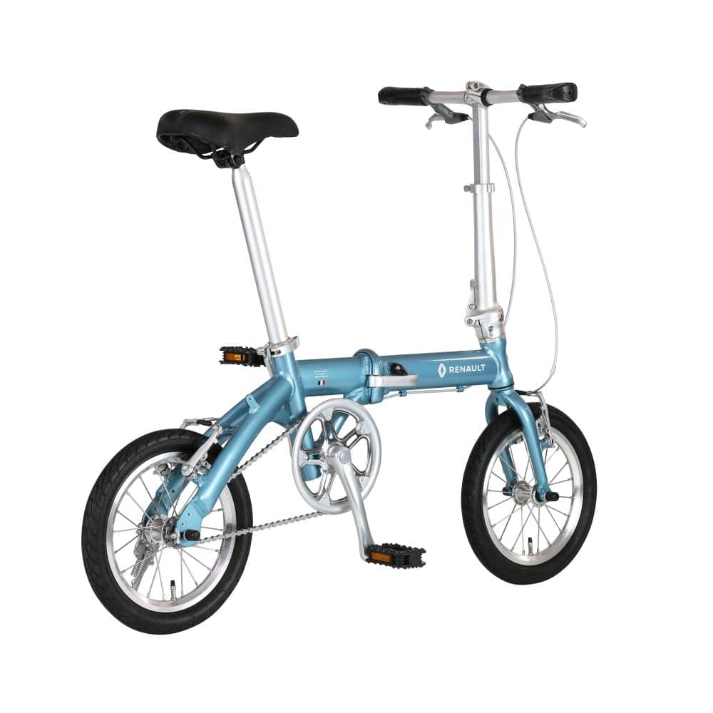 １４インチ　LIGHT8　軽量折りたたみサイクル　　ブルー ブルー