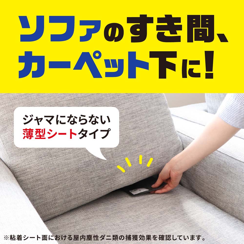 アース製薬 ダニがホイホイ ダニ捕りシート 2個パック