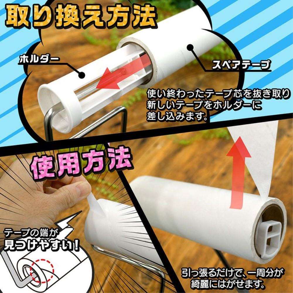 激落ちくん スペアテープのみ 粘着クリーナー ちょい掃除切れてる粘着 3巻入