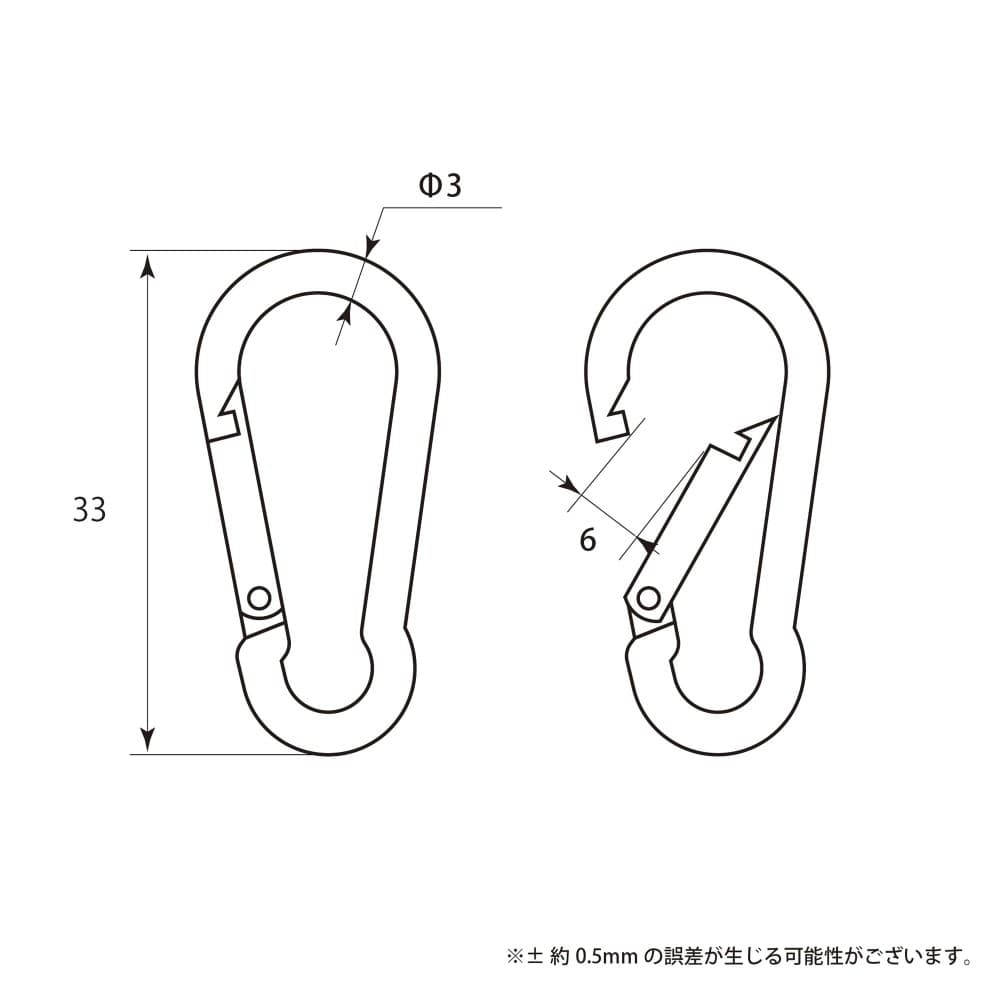 和気産業　ＳＴスプリングフック　１５－９０２　３×３０