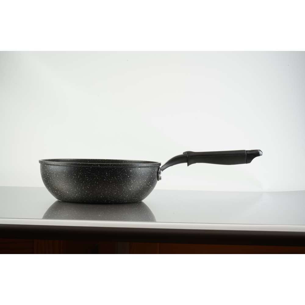 和平フレイズ　ダブルマーブルα　ＩＨ対応ディープパン２４ｃｍ　ＲＢ－２１１６