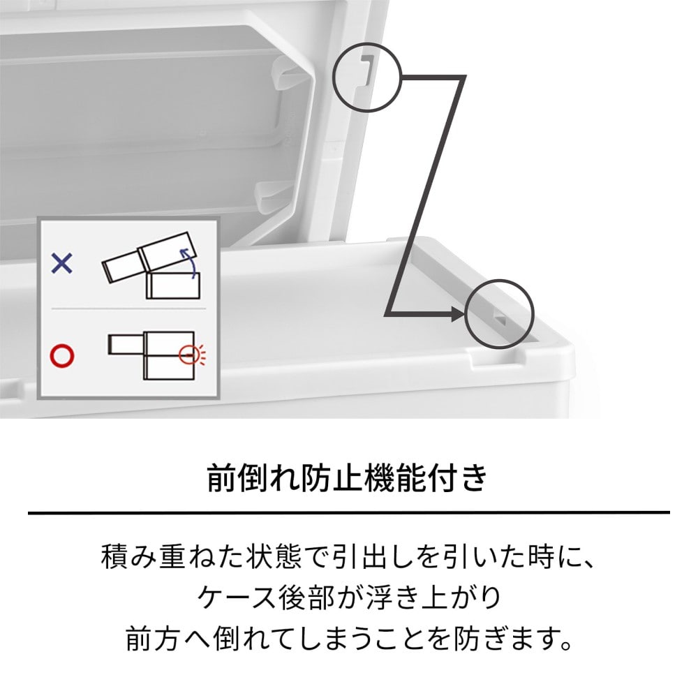 天馬 フィッツケース　ＦＣ４０－３５３０　ホワイトクリア 3530