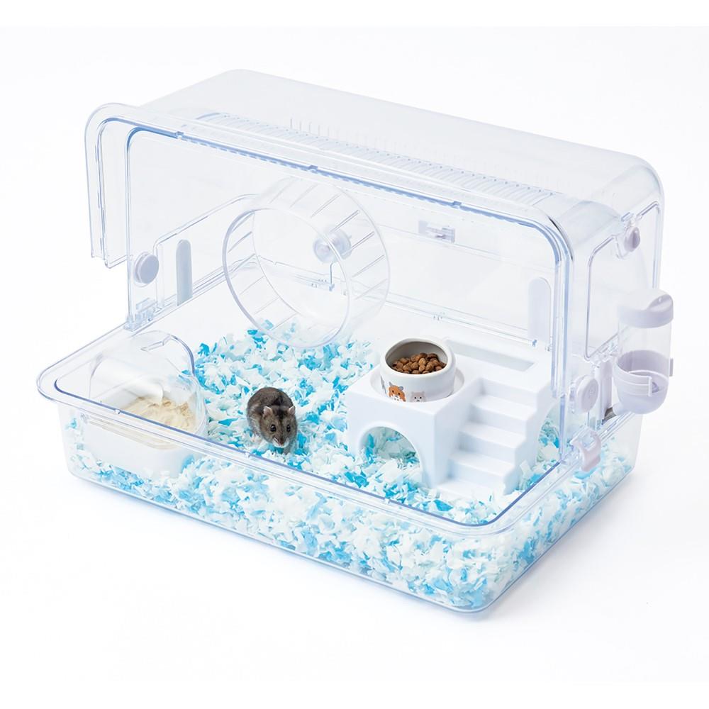 マルカン　ＭＬ－４６２　クリーンマット　ふんわり仕上げ　ブルーマーブル　4.5Ｌ ブルーマーブル