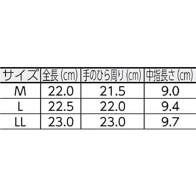 ■川西　人工皮革グローブ　2968-M 2968-M