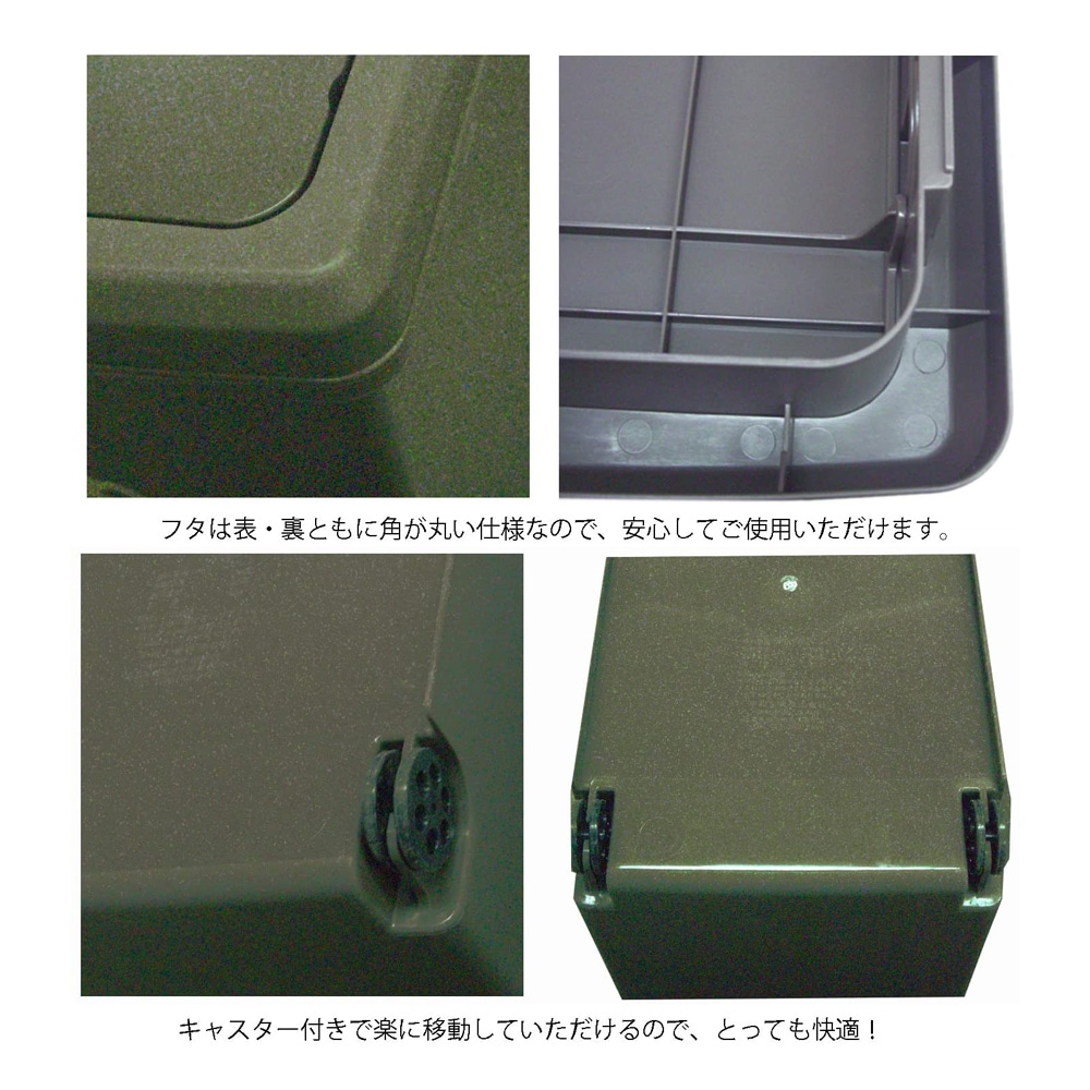 平和工業 スライドペール３０Ｌ　ブラウン（蓋付き） ３０Ｌ　ブラウン