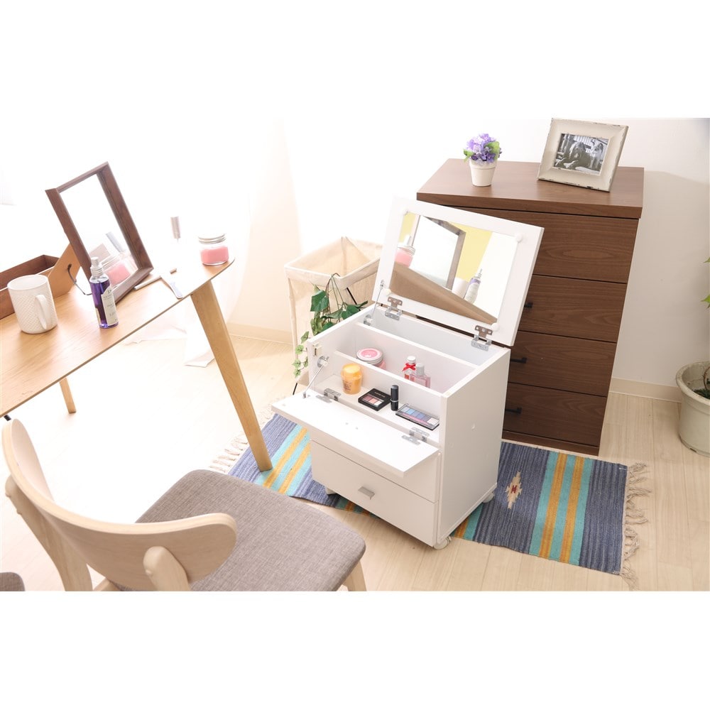 フィーゴ　ドレッサー（ＷＨ）　ＦＷＫ－４５５３ＤＲ ホワイト
