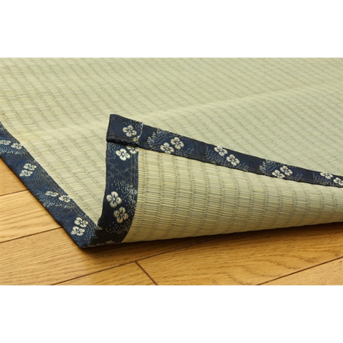 イケヒコ・コーポレーション(IKEHIKO) 　純国産　糸引織　い草上敷　『梅花』　六一間３畳（１８５×２７７ｃｍ） 六一間３畳（１８５×２７７ｃｍ）