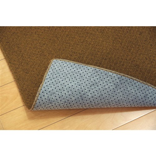 イケヒコ・コーポレーション(IKEHIKO) 　ラグ カーペット 2畳 『アロンジュ』 ベージュ 約140×240cm 裏:すべりにくい加工 （ホットカーペット対応） 約140×240cm　ベージュ