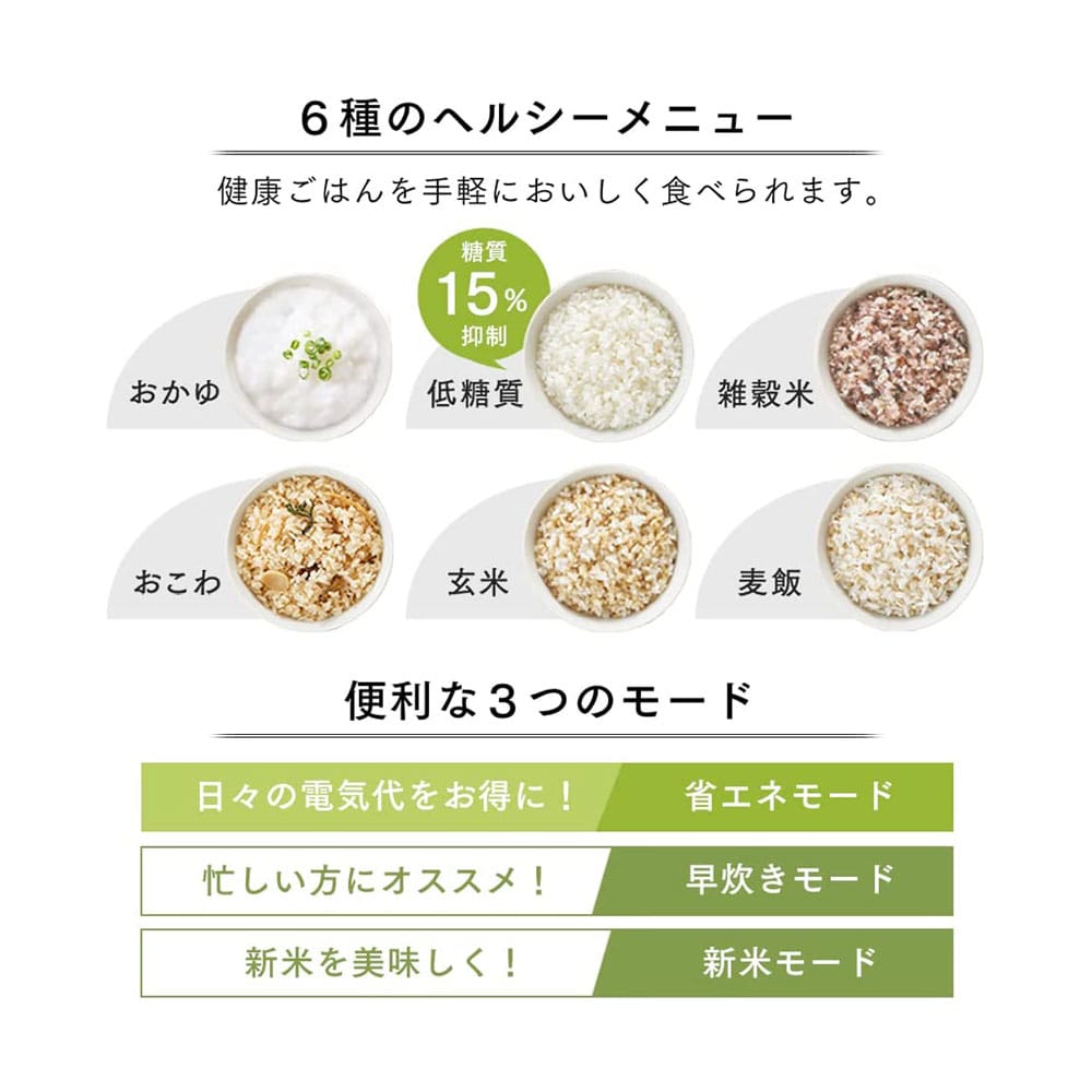 圧力IHジャー炊飯器 5.5合　RC-PCA50-H　グレー