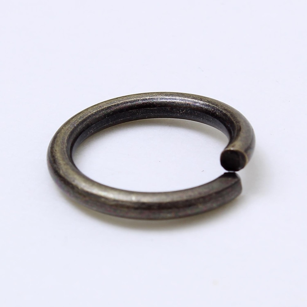 アンティークリング　真鍮ブロンズ　13mm　4個入　No1004 真鍮ブロンズ