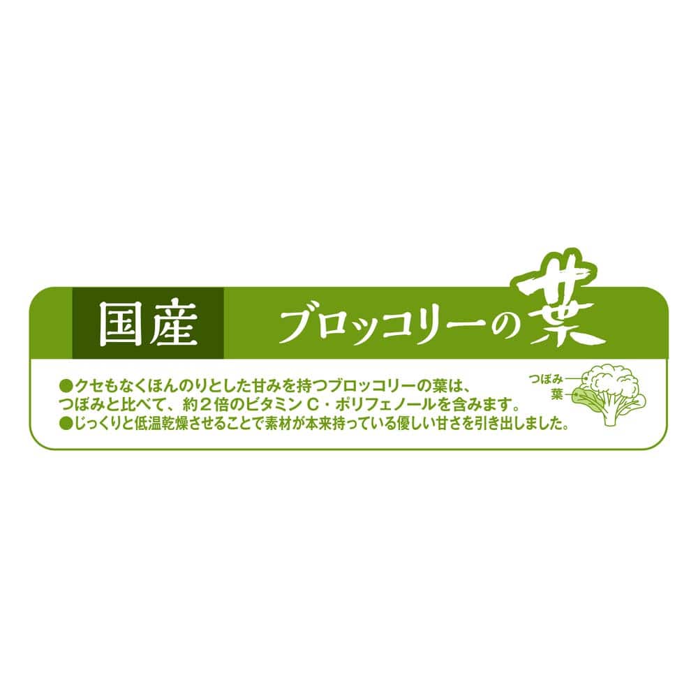 ＧＥＸ　ヘルシーレシピ ブロッコリー葉　１２ｇ