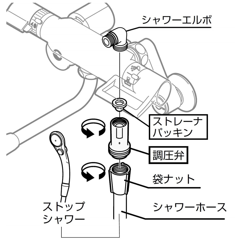 SANEI 調圧弁PV710F