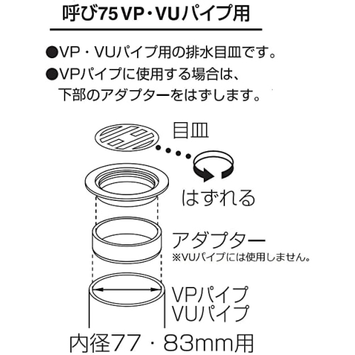 SANEI 兼用目皿 PH410B-75 PH410B-75