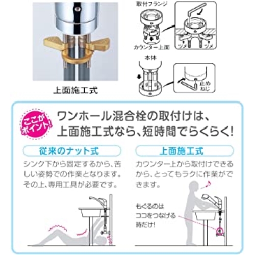 ＳＡＮＥＩ浄水ワンホール混合栓Ｋ８７１２８ＥＴＪＶ－１３