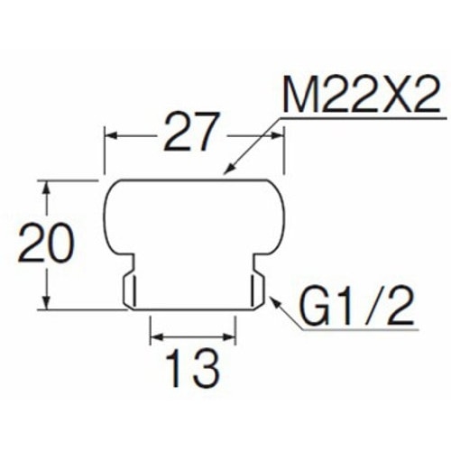 SANEI シャワアダプターPT25-3 PT25-3