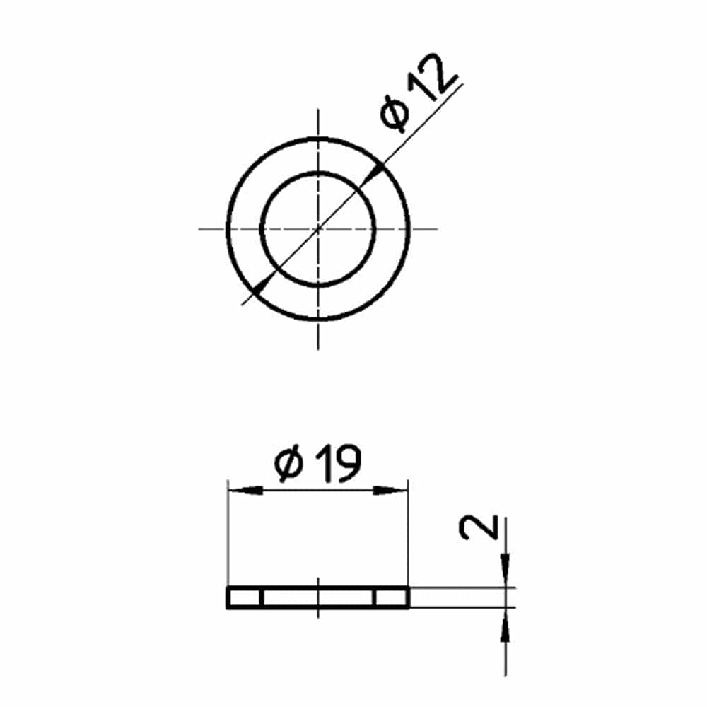 SANEI 巻ベンリーカン用ナットセットJT191-2S-13