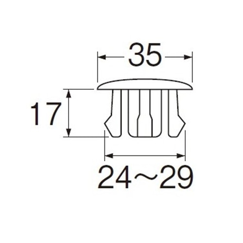 SANEI 洗面器用キャップ（ホワイト）PR57-W