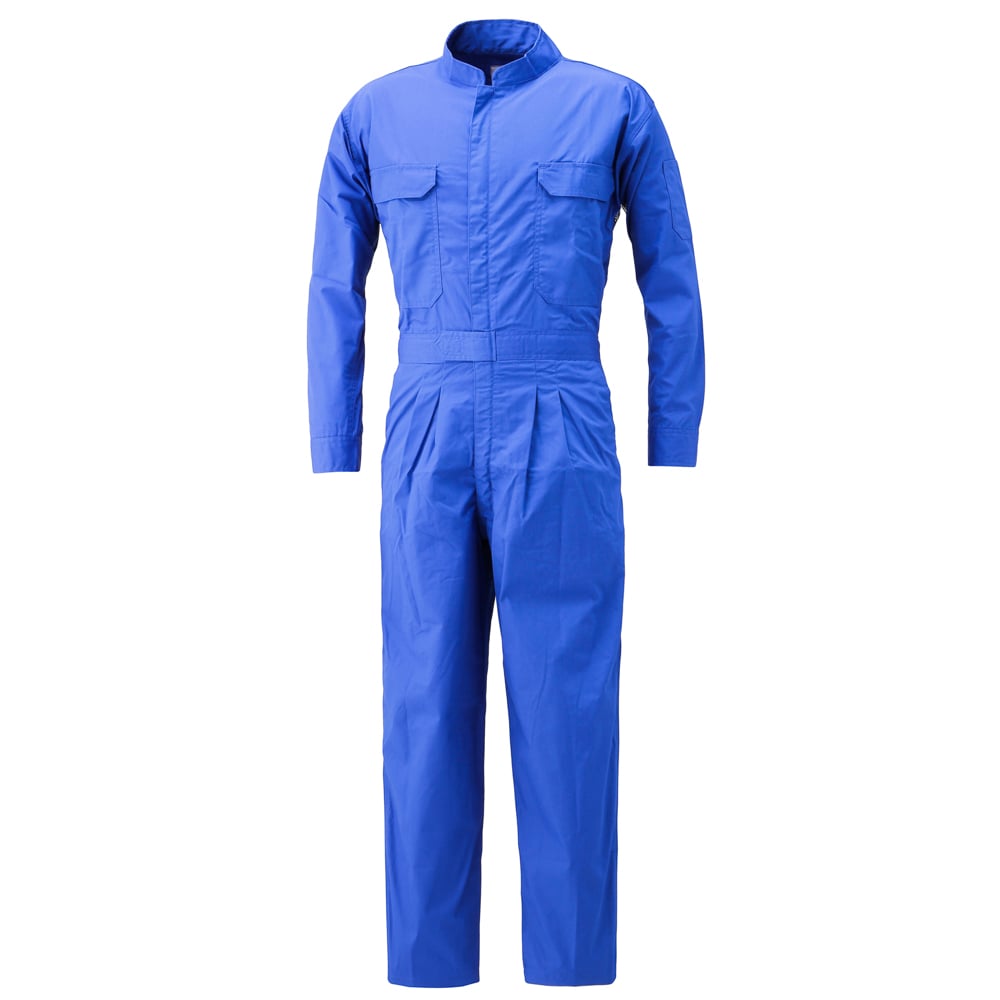 コーコス信岡(CO-COS)　長袖メッシュつなぎ 783 L ブルー