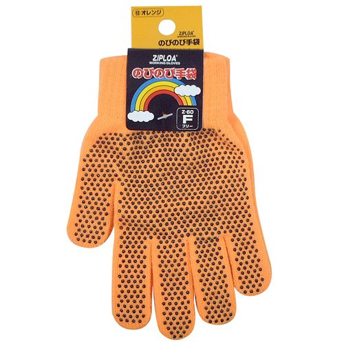 コーコス信岡(CO-COS)　のびのび手袋 Z-60 F オレンジ