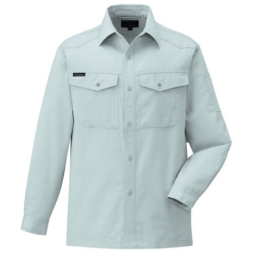 コーコス信岡(CO-COS)　長袖シャツ 1948 5L シルバー