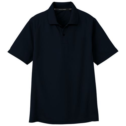 コーコス信岡(CO-COS)　半袖ポロシャツ AS-1647 M ブラック M ブラック