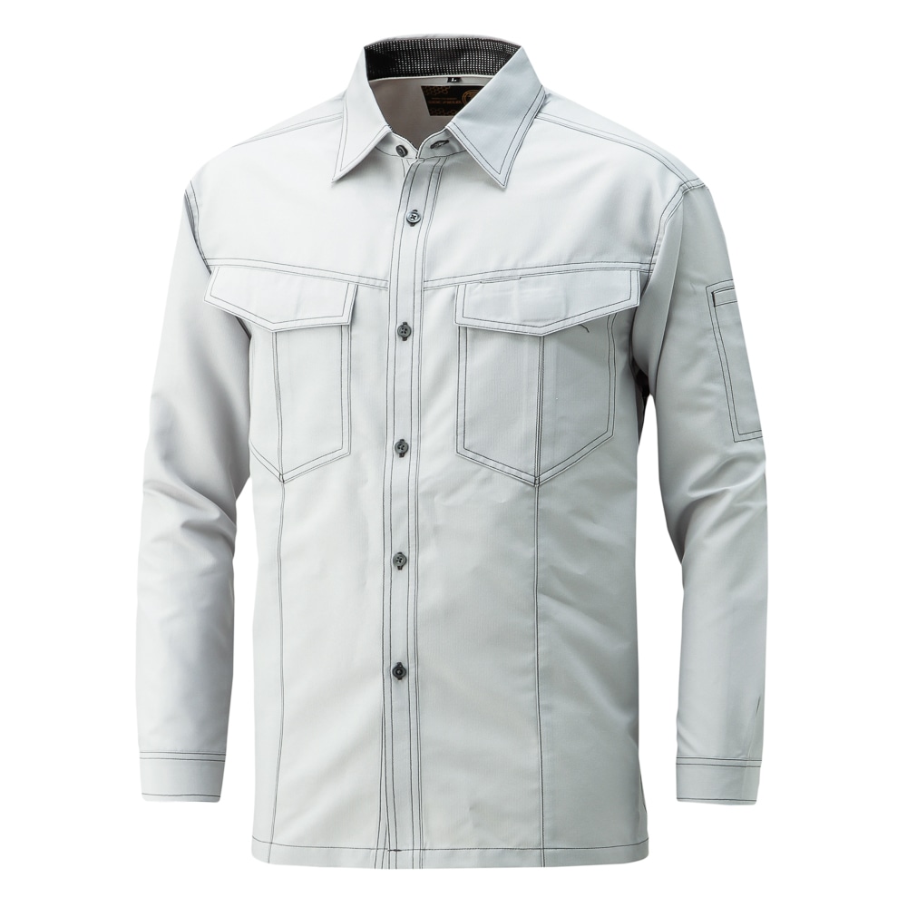 コーコス信岡(CO-COS)　ＦＯＵＲＤＮＥＯ長袖シャツ 7518 L グレー L グレー