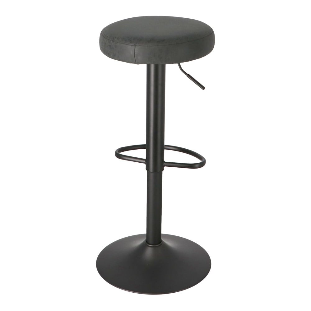 LIFELEX　ラウンド型昇降カウンターチェア　ブラック　ＣＧ－２２　×２個セット ２個セット