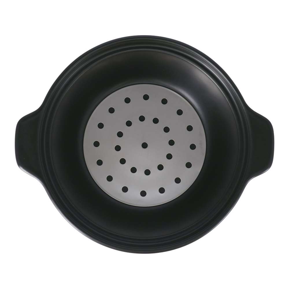 LIFELEX　ＩＨ土鍋　冬玄９号　３２２７－１５ＢＫ　黒 9号
