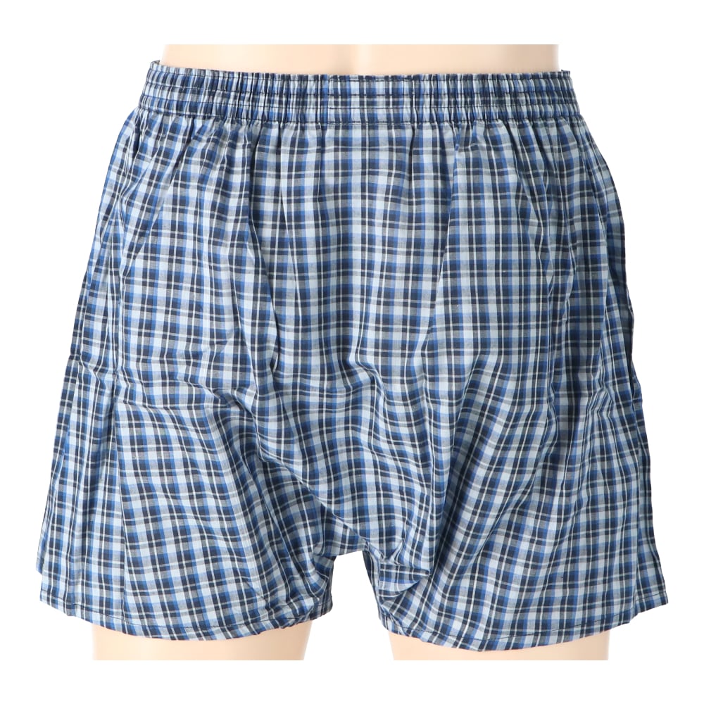 LIFELEX　トランクス　４Ｐ　チェック・ストライプアソート　３Ｌ チェック・ストライプアソート　３Ｌ