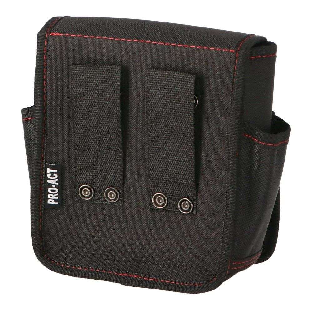 PROACT　上カバー付腰袋２段　ＫＯＣ－２７０９　ブラック