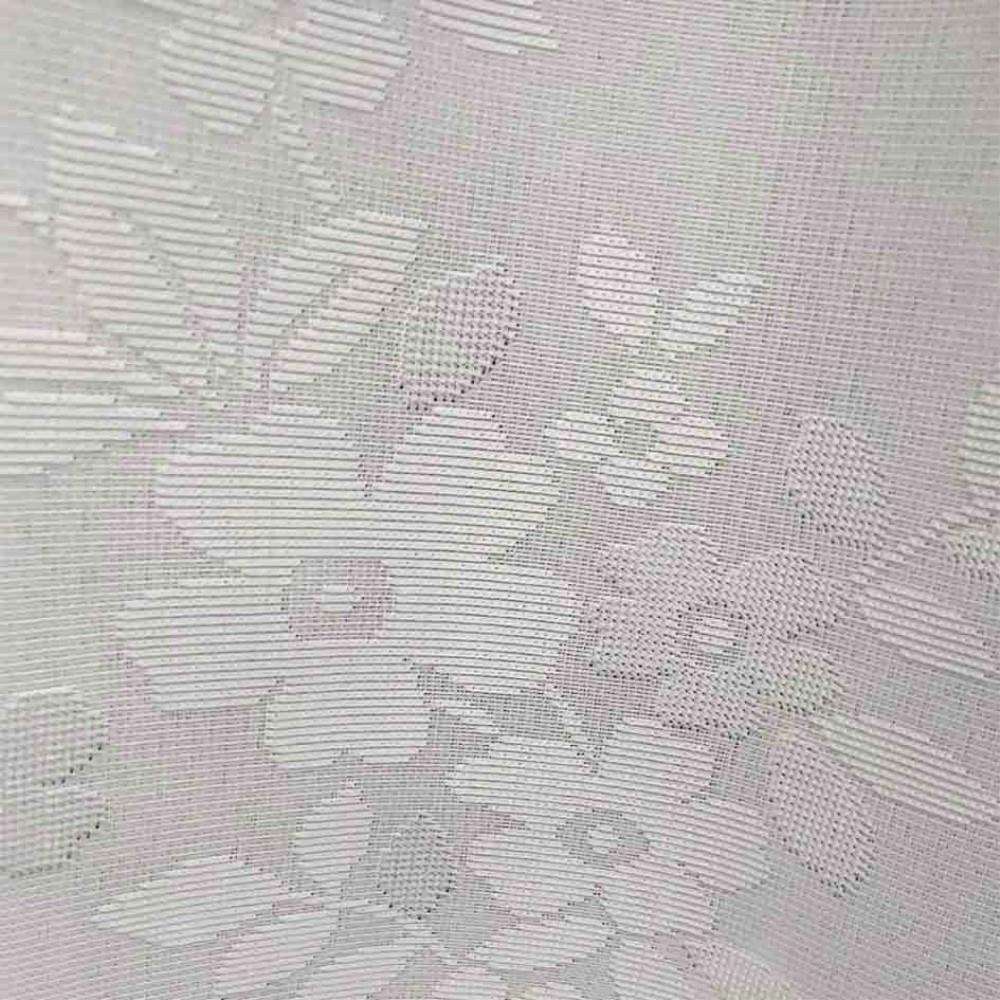 LIFELEX　遮熱・保温レースカーテン　フィオル　2枚組　100×133　アイボリー 丈133cm