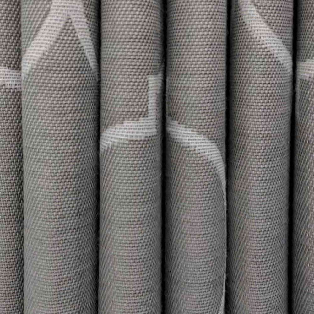 LIFELEX　遮光＋遮熱・保温カーテン　モロッカン　２枚組（タッセル付き）　１００×２００　グレー 幅100×丈200ｃｍ