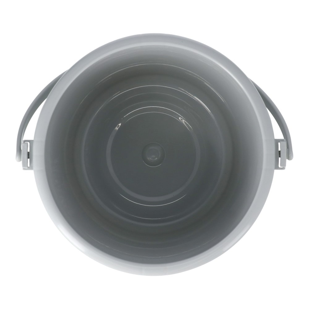 LIFELEX　プラスチックバケツ２０Ｌ　グレー　ＺＱ２１－７２４５ 20L