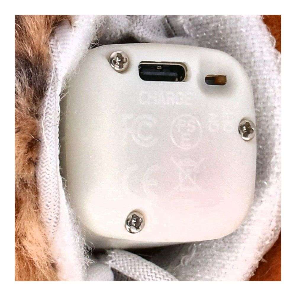 LIFELEX　鳴き声も楽しめる電動パタパタおもちゃ　フクロウ　ＳＳ１２－３６３２　ブラウン フクロウ