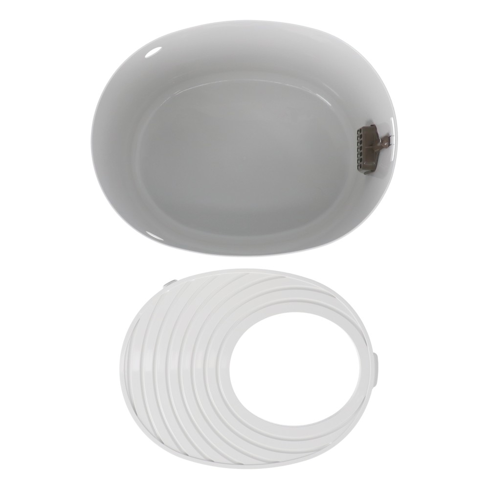 LIFELEX　上から入る猫トイレ　ＩＲ１２－９３５１　アイボリー