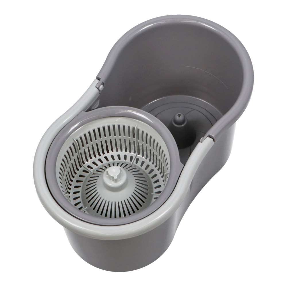 LIFELEX 回転モップセット グレー SM21-6731 ×2個セット 【本体】2セット