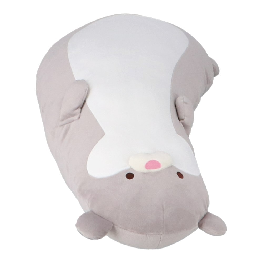 LIFELEX　モチモチアニマルだきまくら　カワウソ　グレー カワウソ・グレー