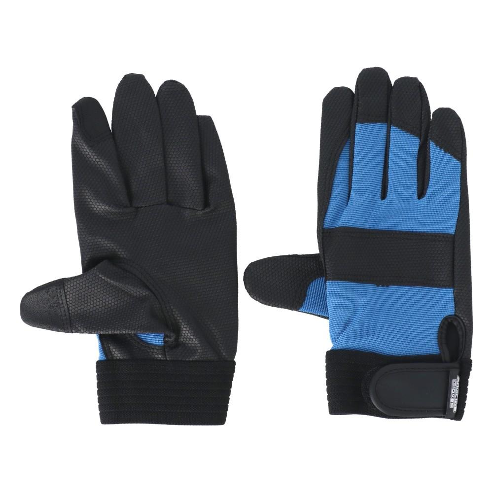 PROACT　合成皮革手袋　３双組　Ｌ　ブラック／ブルー／グレー３双組 L