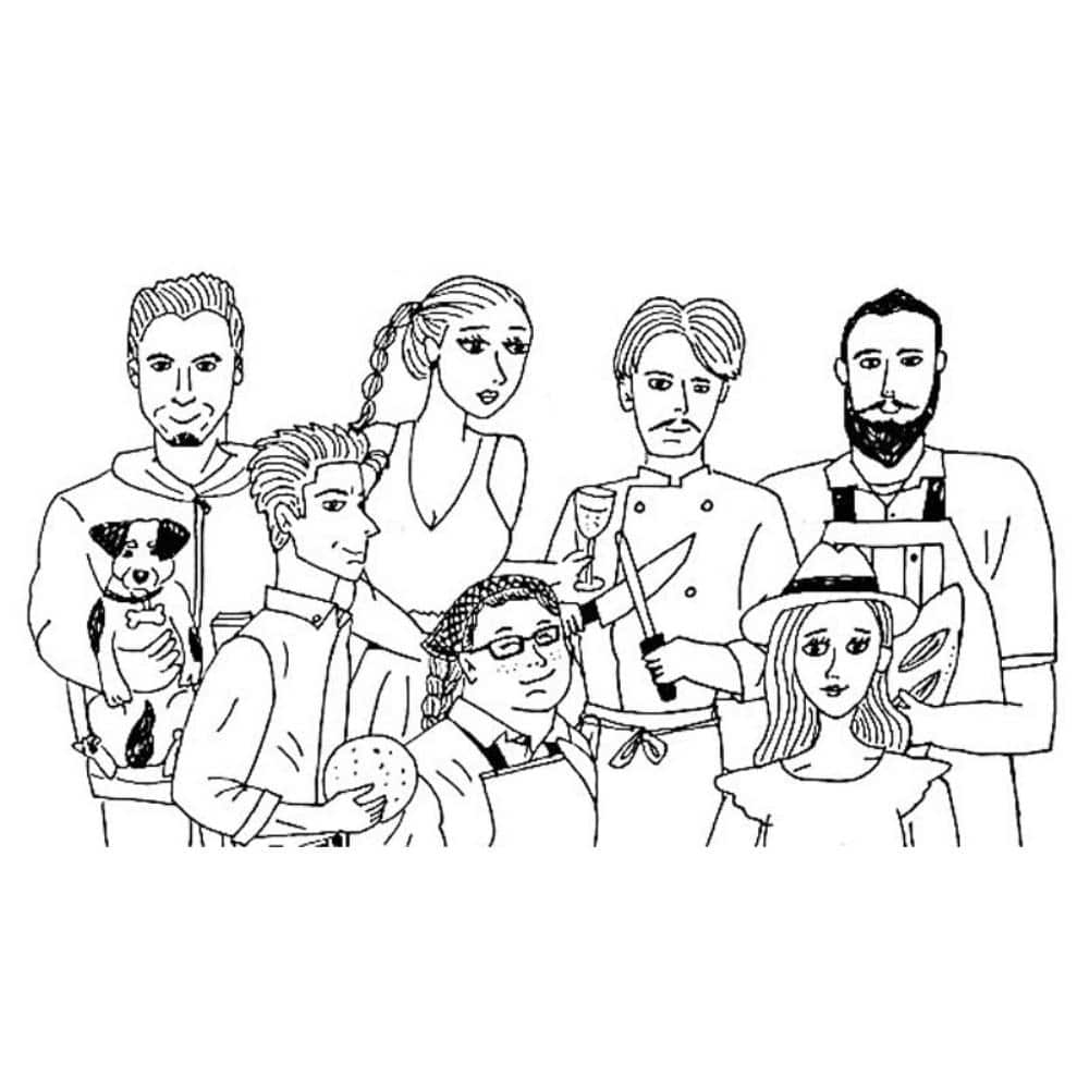 東京青山「ＫＩＨＡＣＨＩ」監修　ＫＩＨＡＣＨＩ　ＦＯＯＤ　ＨＡＬＬオードブル＆パフェアイス　Ｗ４１－２Ｂ オードブル＆パフェアイス