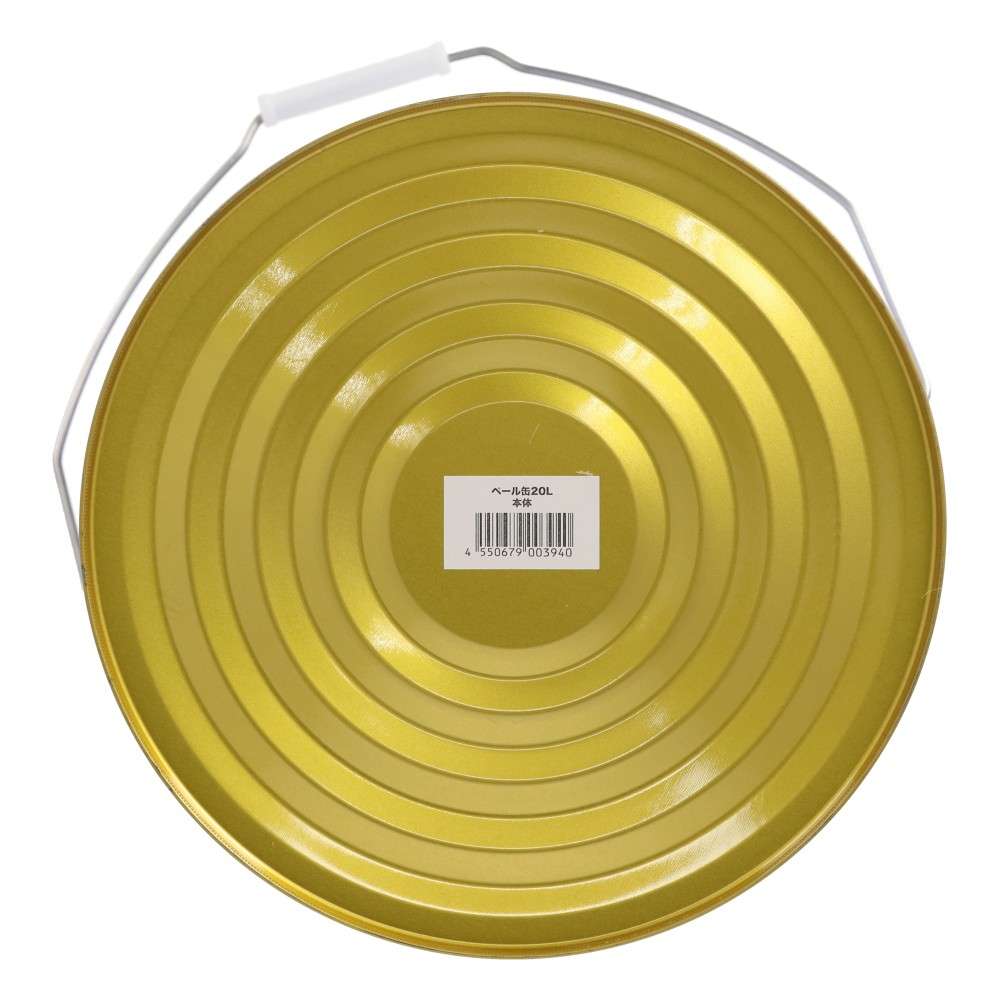 PROACT　ペール缶　２０Ｌ本体　ホワイト