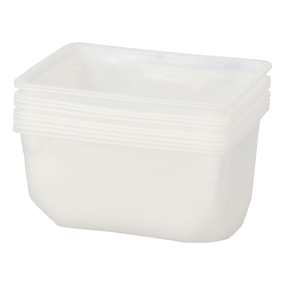 PROACT　Ｓ型バケット内容器　１０枚入り　クリア 内容器　１０枚