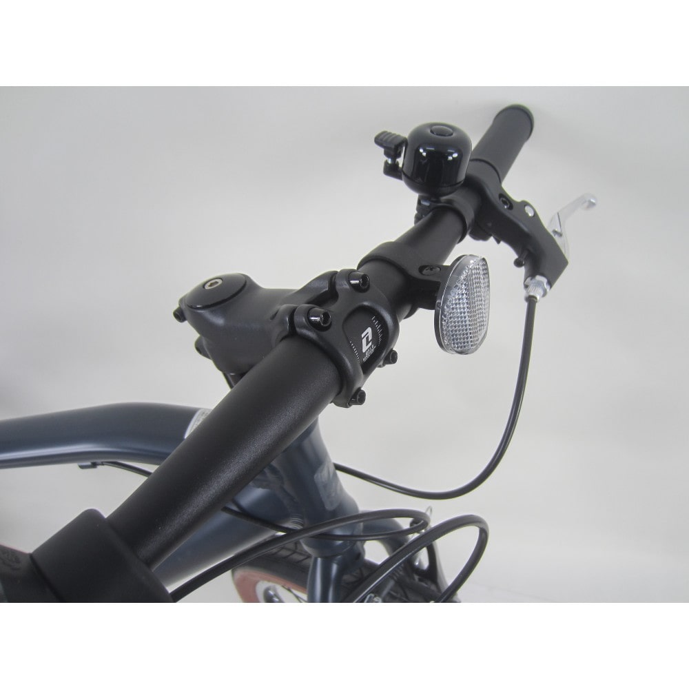 ２７．５インチ クロスバイク アルミフレーム 外装６段 チャコールグレー チャコールグレー