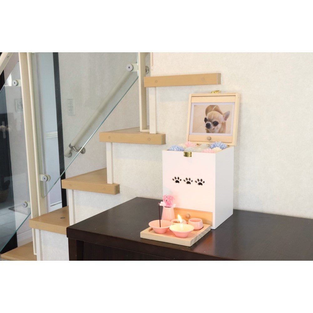 Angel Box　天使のボックス型仏壇　ホワイト ホワイト