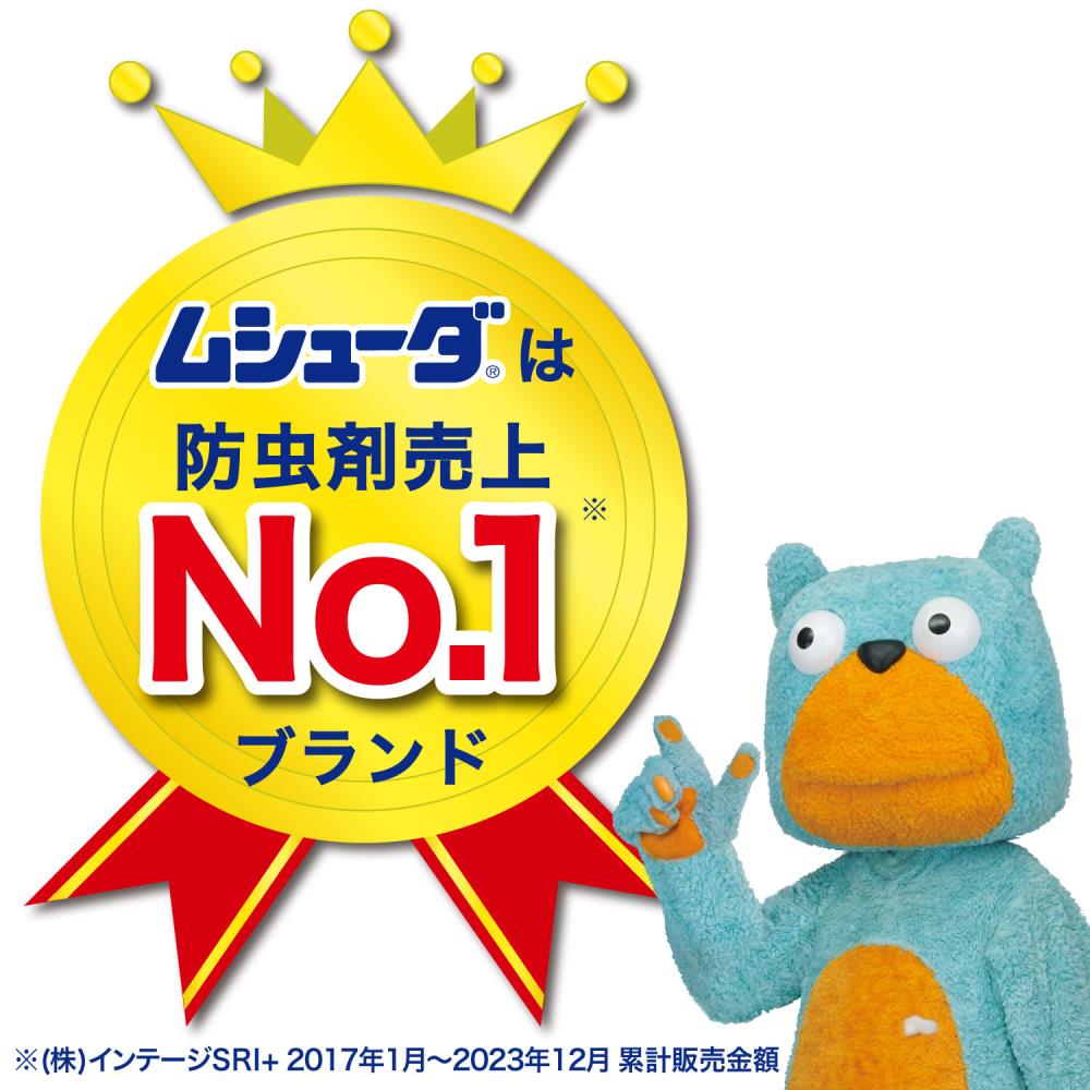 エステー　ムシューダ　ＮＯＴＥ　１年間有効　クローゼット用　３個入　ホワイトリリー ３個入　ホワイトリリー